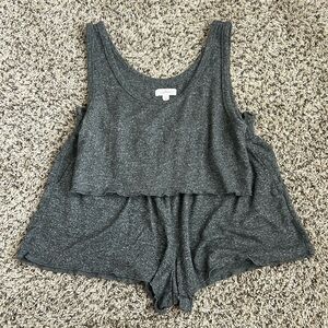 Colsie crop tank pj set
